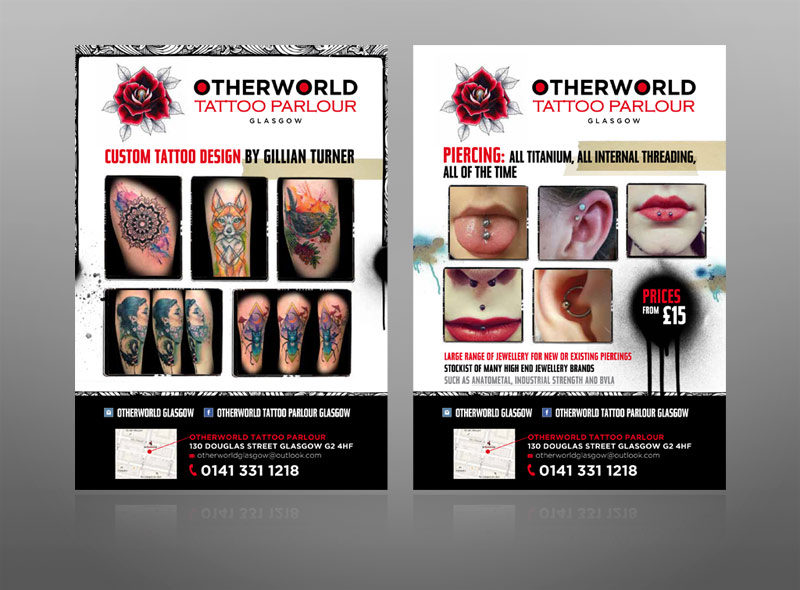 Creative design Tattoo Parlour