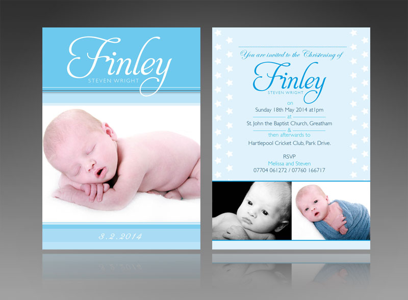 christening invite